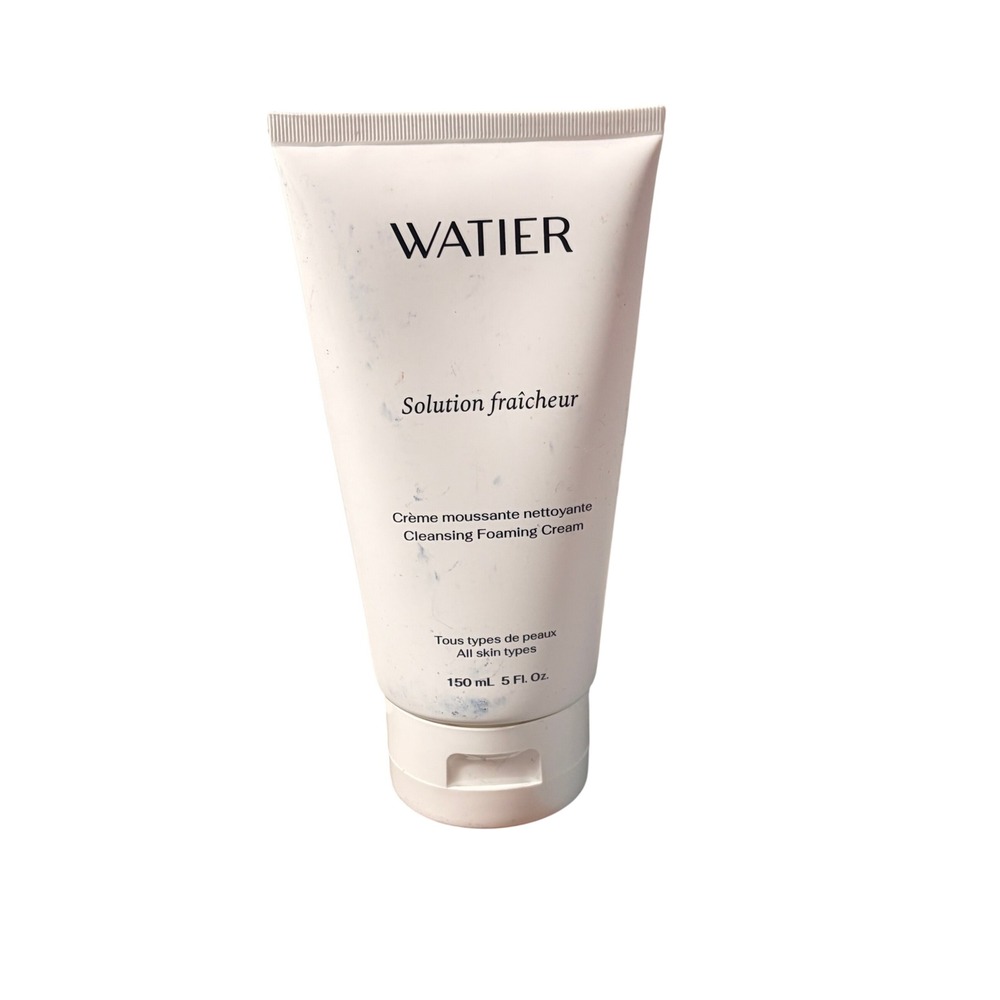 Watier Solution Fraicheur Cleansing Foaming Cream 150ml 5oz All Skin Types
